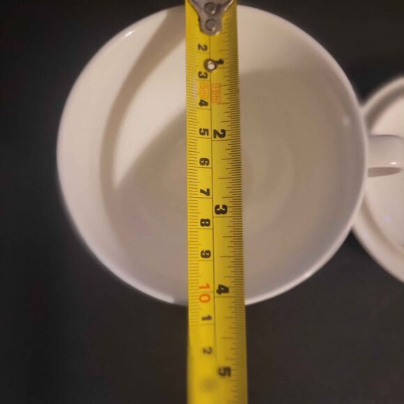 Tea Forté Cafe Cup In White Porcelain - Picture 4 of 7